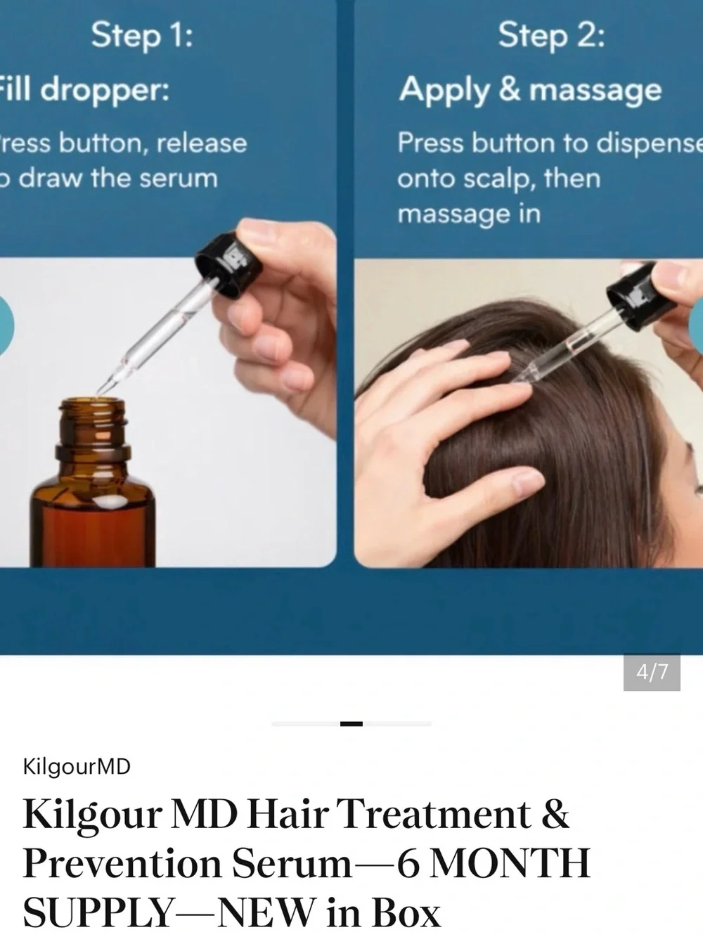 Blue & White Scalp Serum Duo - Prevention & Treatment Set
